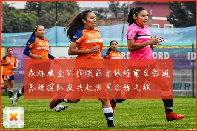 森林狼全队在埃菲尔铁塔前合影道苏姆携队友共赴法国合练之旅